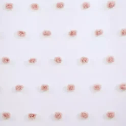 Kirklands Home Curtains & Drapes|Sophie Blush Pom Pom Curtain Panel, 84 in.