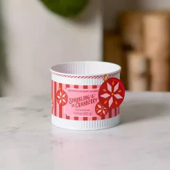 Outlet Sparkling Cranberry Tin Jar Candle Candles