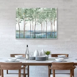 Kirklands Home Framed Art|Sparse Forest Peak Framed Wall Art