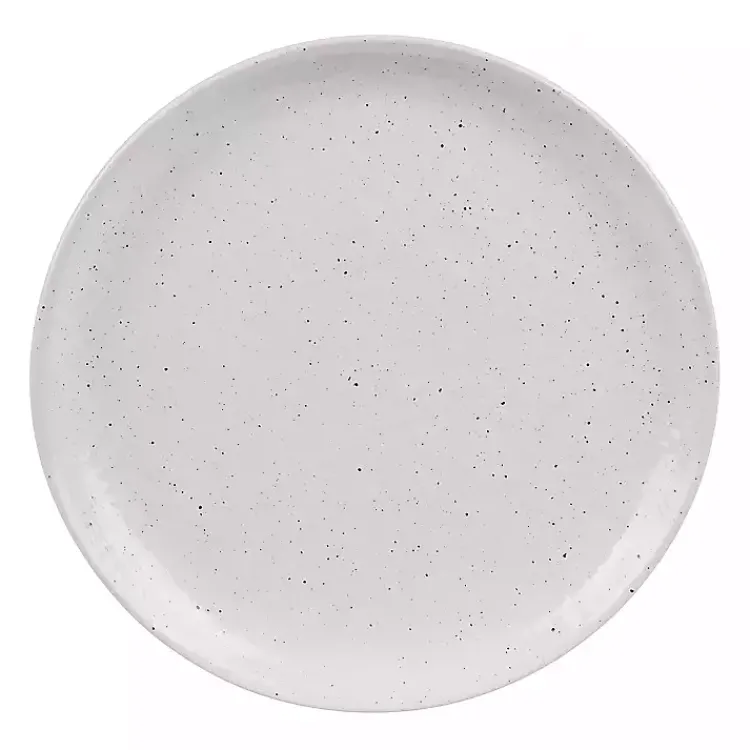 Kirklands Home Dinnerware|Speckled Cream Simple Things Dinner Plate Ivory