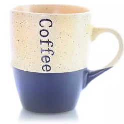 Kirklands Home Glassware & Drinkware|Speckled 6-pc. Coffee Mugs with Stand