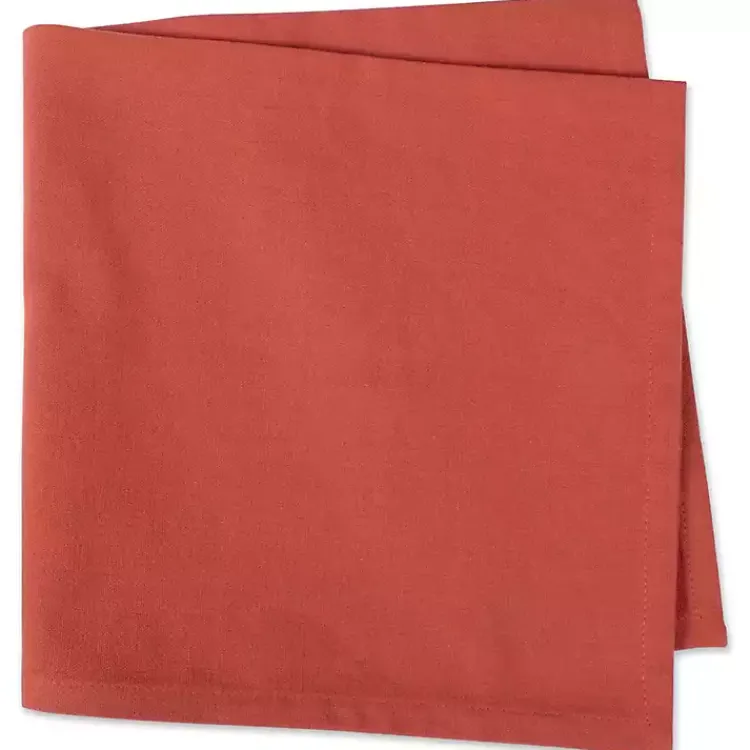 Kirklands Home Table Linens|Spice Napkins, Set of 6 Orange