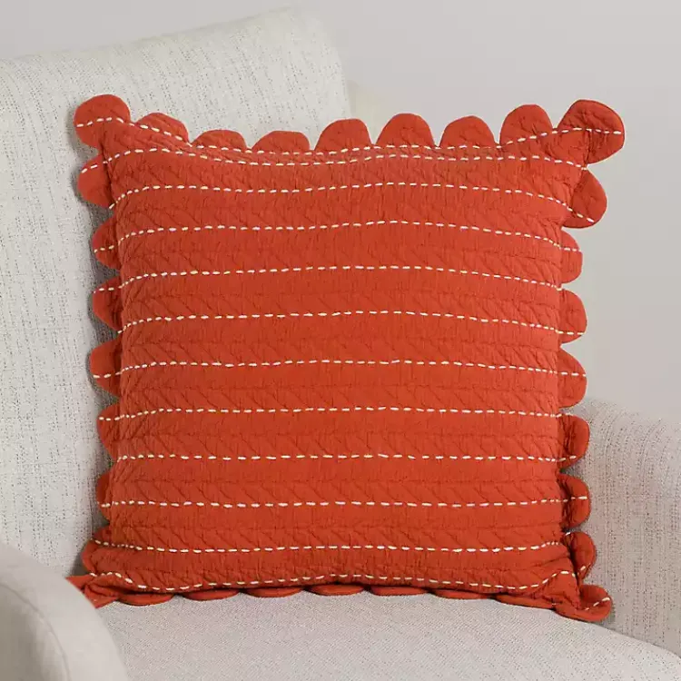 Best Spice Scalloped Edge Pillow Pillows