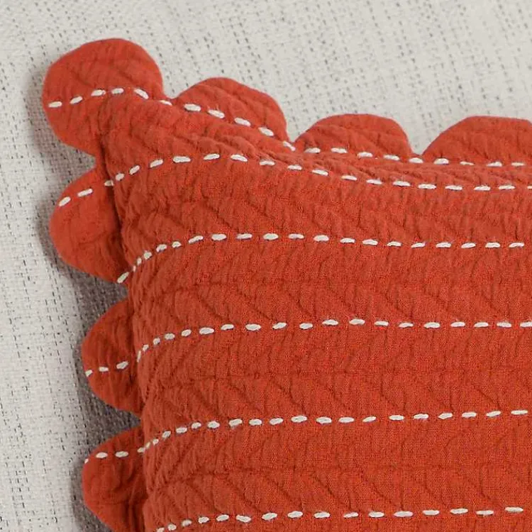 Best Spice Scalloped Edge Pillow Pillows