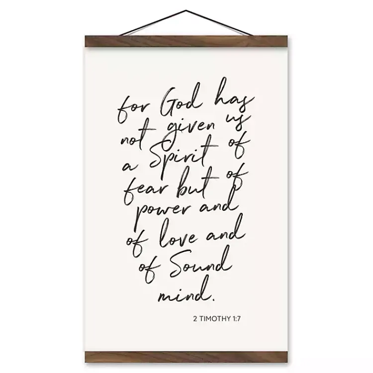 Kirklands Home Wall Quotes & Signs|Spirit of Power Wall Hanger