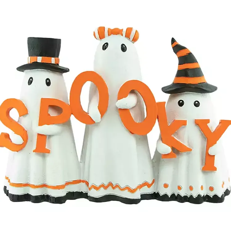 Outlet Spooky Ghost Trio Tabletop Figurine Halloween