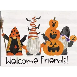 Clearance Spooky Pumpkin Gnomes Halloween Wall Art Halloween