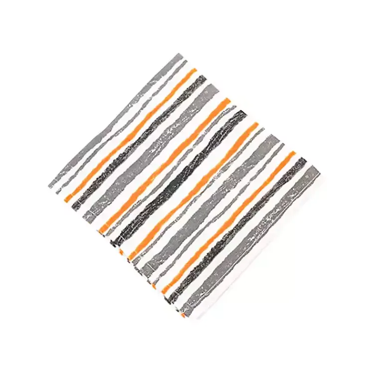Online Spooky Stripe Halloween Napkins, Set of 6 Halloween