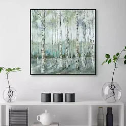 Kirklands Home Canvas Art|Spring Forest Framed Canvas Art Print
