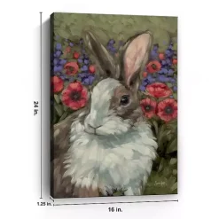 Sale Spring Melody Bunny Canvas Art Print Easter Decorations