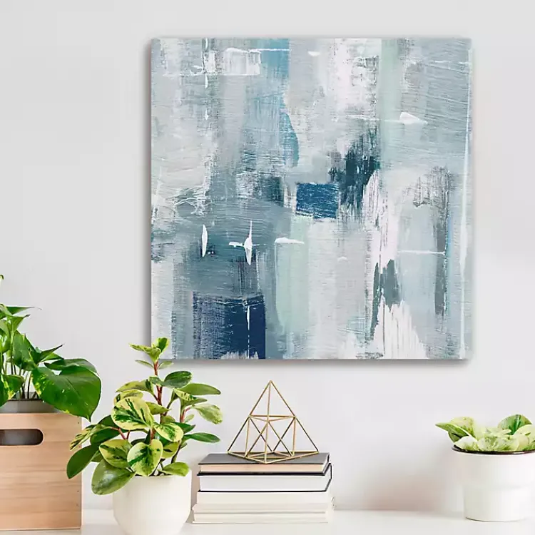 Kirklands Home Canvas Art|Spring Mountain Blues Canvas Art Print, 20x20 in.