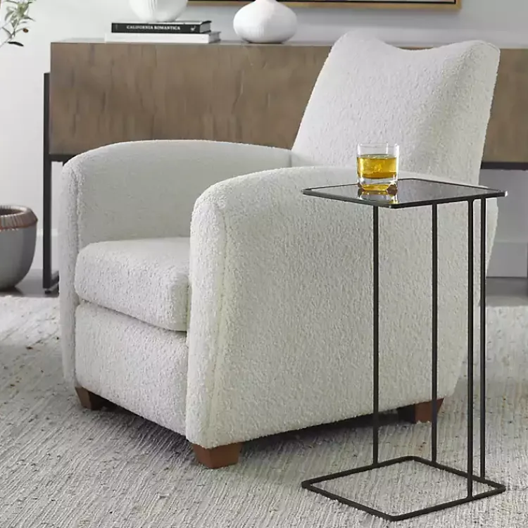 Kirklands Home Accent & End Tables|Square Camus Accent Table Black