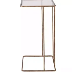 Kirklands Home Accent & End Tables|Square Camus Accent Table Gold