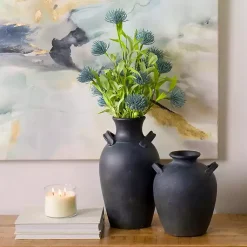 Clearance Stamos Matte Terracotta Vase, 10 in. Vases