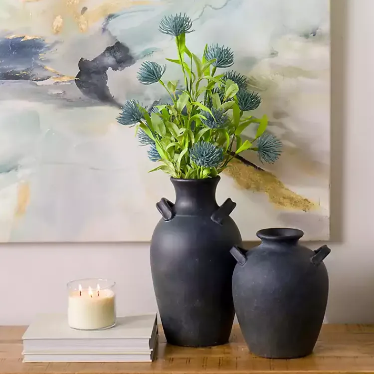 Clearance Stamos Matte Terracotta Vase, 10 in. Vases