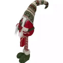 Outlet Standing Girl Gnome Christmas Figurine Christmas Decorations