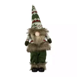 Clearance Standing Gnome with Knitted Christmas Outfit Christmas Decorations