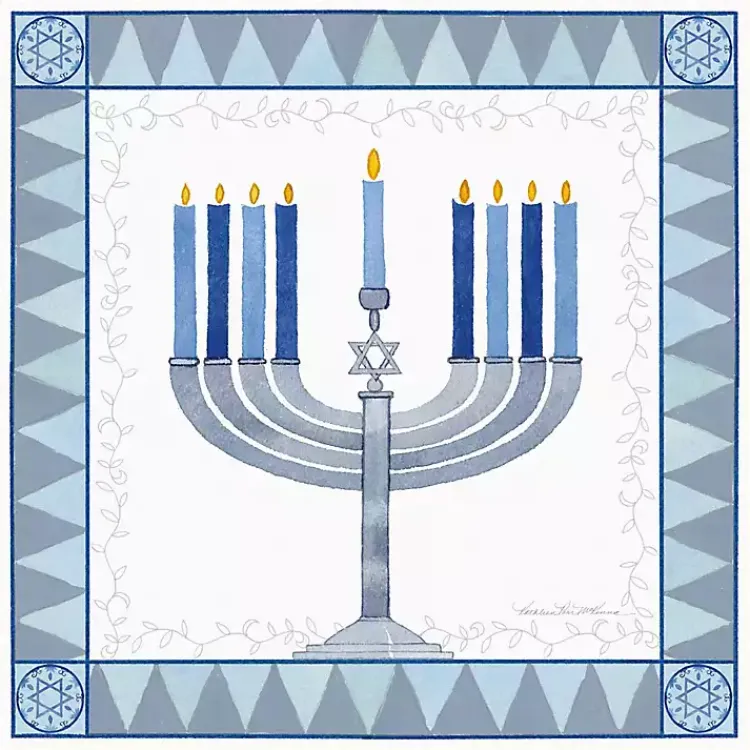 Discount Star of David Menorah Hanukkah Wall Art Hanukkah Decorations