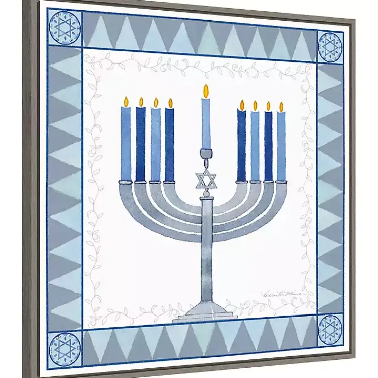 Discount Star of David Menorah Hanukkah Wall Art Hanukkah Decorations