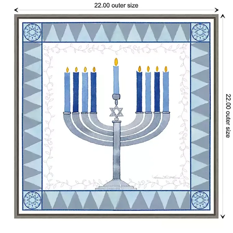 Discount Star of David Menorah Hanukkah Wall Art Hanukkah Decorations