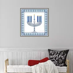 Discount Star of David Menorah Hanukkah Wall Art Hanukkah Decorations