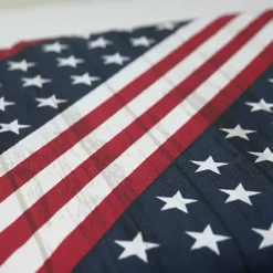 Kirklands Home Outdoor Cushions & Pillows|Stars & Stripes Tufted Outdoor Cushions, Set of 2