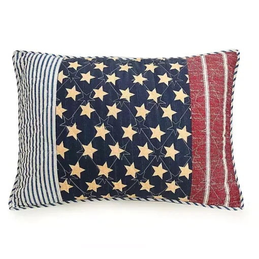 Kirklands Home Quilts|Stars and Striped Patch 2-pc. Twin Quilt Set