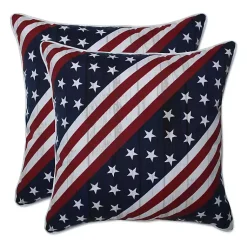 Kirklands Home Outdoor Cushions & Pillows|Stars and Stripes Outdoor Throw Pillows, Set of 2