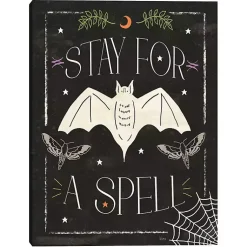 Clearance Stay for a Spell Canvas Art Print Halloween