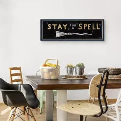 Discount Stay For A Spell Witchy Halloween Wall Plaque Halloween