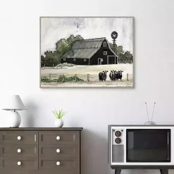 Kirklands Home Canvas Art|Stay or Go Framed Canvas Art Print