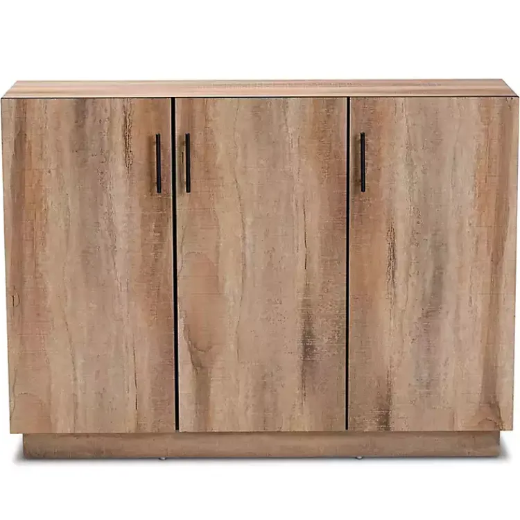 Kirklands Home Cabinets & Sideboards|Stella Contemporary Oak 3-Door Sideboard