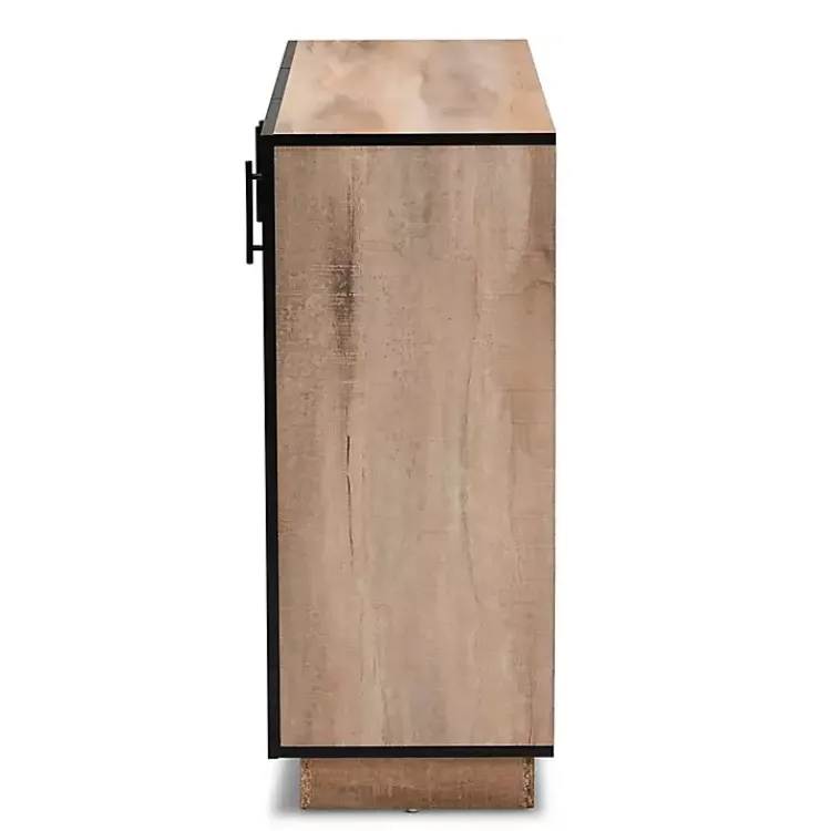 Kirklands Home Cabinets & Sideboards|Stella Contemporary Oak 3-Door Sideboard