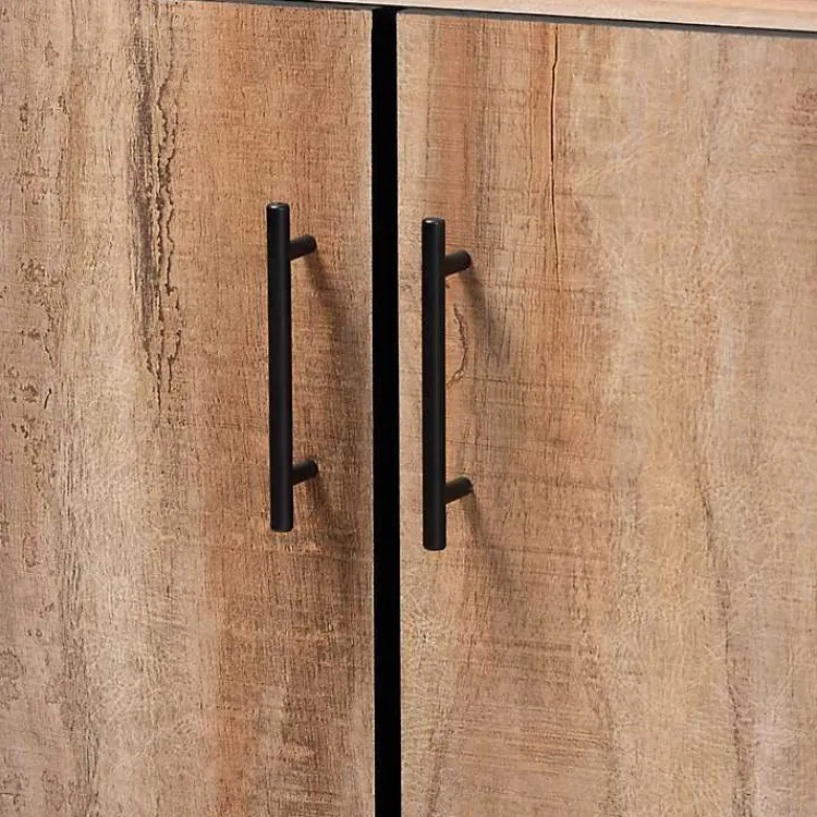 Kirklands Home Cabinets & Sideboards|Stella Contemporary Oak 3-Door Sideboard