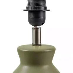 Kirklands Home Table Lamps|Stella Mini Table Lamp with Woven Shade Green