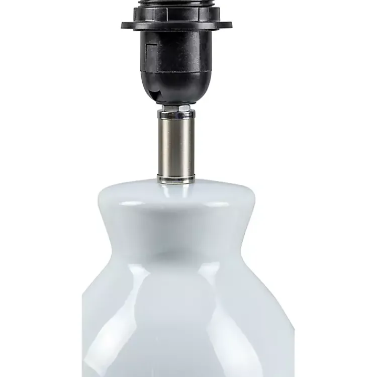 Kirklands Home Table Lamps|Stella Light Mini Table Lamp with Woven Shade Blue