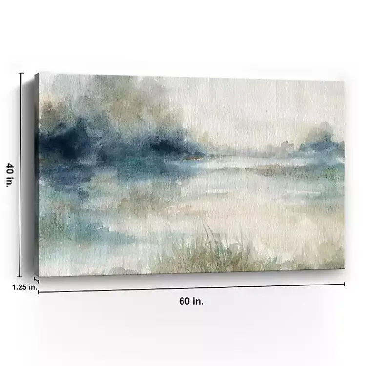 Kirklands Home Canvas Art|Still Evening Waters II Giclee Canvas Art Print Blue