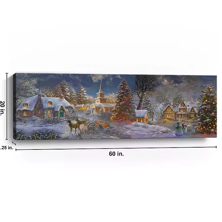 Sale Stillness of Christmas Canvas Art Print Christmas Art & Wall Decor