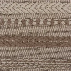 Kirklands Home Table Linens|Stone Braided Stripe Table Runner, 108 in. Brown