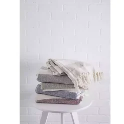 Sale Stone Cabana Stripe Throw Blankets & Throws