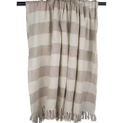 Sale Stone Cabana Stripe Throw Blankets & Throws
