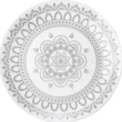 Kirklands Home Dinnerware|Stone Lila Patterned 12-pc. Dinnerware Set