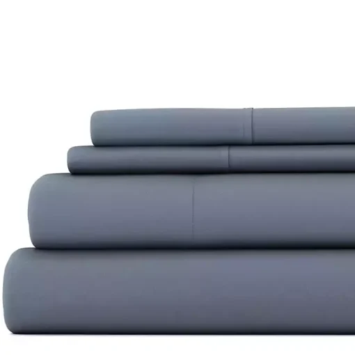 Kirklands Home Bed Sheets|Stone Ultra Soft 4-pc. Full Sheet Set Gray
