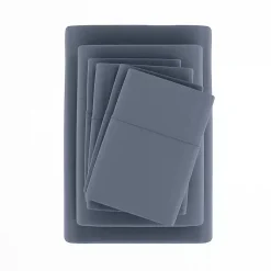 Kirklands Home Bed Sheets|Stone Ultra Soft 4-pc. Twin XL Sheet Set Gray