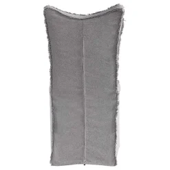 Kirklands Home Dining Chairs|Stonewash Fringe Slipcover Dining Chairs, Set of 2 Gray
