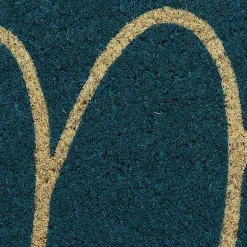 Kirklands Home Doormats|Storm Hello Doormat Blue