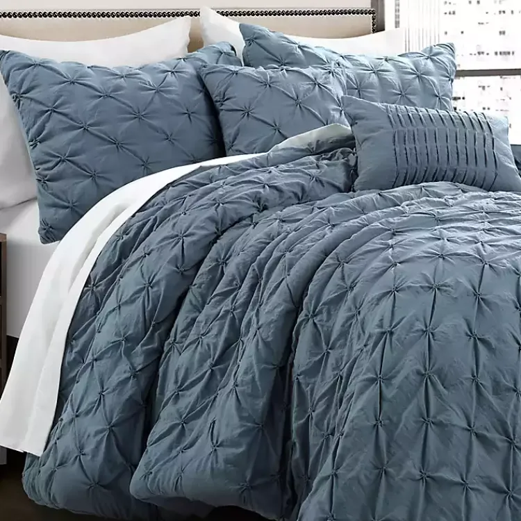 Kirklands Home Comforters|Stormy Ravello 5-pc. Full/Queen Comforter Set Blue