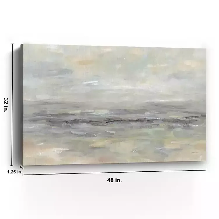 Kirklands Home Canvas Art|Stormy Gray Landscape Giclee Canvas Art Print