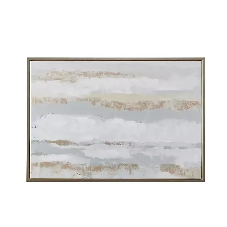 Kirklands Home Framed Art|Strato Hand Embellished Gold Foil Framed Art Print