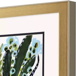 Kirklands Home Framed Art|Succulent Garden Framed Art Prints, Set of 2 Green